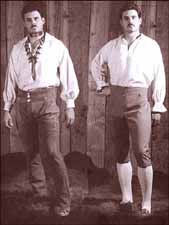 Pattern for a
Broadfall Drop Front Breeches & Pants
size 30 to 42